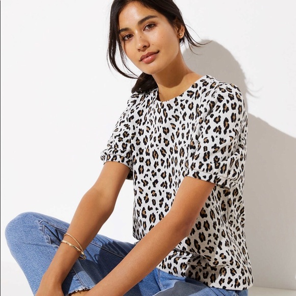 loft leopard top